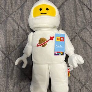 NWT LEGO Collection x Target Minifigure Astronaut Plush (White)
